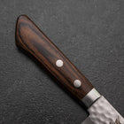 Nakiri VG-10 Tsuchime Western Mahogany Handle 125mm-[Musashi]-[Japanese-Kitchen-Knives]