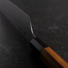 Nakiri VG-5 Tsuchime Buffalo Bubinga Handle 165mm (6.5”)-[Musashi]-[Japanese-Kitchen-Knives]