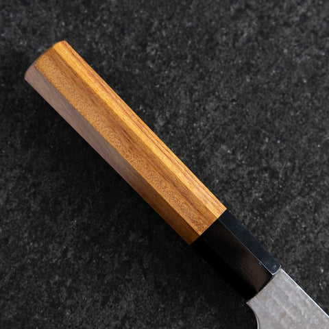 Nakiri VG-5 Tsuchime Buffalo Bubinga Handle 165mm (6.5”)-[Musashi]-[Japanese-Kitchen-Knives]