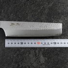 Nakiri VG-5 Tsuchime Buffalo Bubinga Handle 165mm (6.5”)-[Musashi]-[Japanese-Kitchen-Knives]