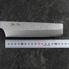 Nakiri VG-5 Tsuchime Buffalo Bubinga Handle 165mm-[Musashi]-[Japanese-Kitchen-Knives]