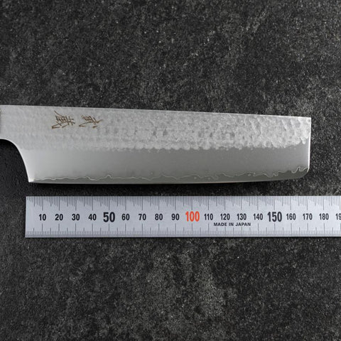 Nakiri VG-5 Tsuchime Buffalo Bubinga Handle 165mm-[Musashi]-[Japanese-Kitchen-Knives]