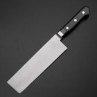 Nakiri VG-5 Tsuchime Western Black Marble Handle 170mm (6.7”)-[Musashi]-[Japanese-Kitchen-Knives]