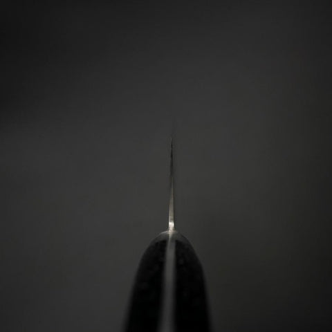 Nakiri VG-5 Tsuchime Western Black Marble Handle 170mm (6.7”)-[Musashi]-[Japanese-Kitchen-Knives]