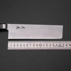 Nakiri VG-5 Tsuchime Western Black Marble Handle 170mm-[Musashi]-[Japanese-Kitchen-Knives]