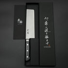 Nakiri VG-5 Tsuchime Western Black Marble Handle 170mm-[Musashi]-[Japanese-Kitchen-Knives]