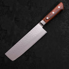 Nakiri VG-5 Tsuchime Western Handle 160mm (6.3”)-[Musashi]-[Japanese-Kitchen-Knives]