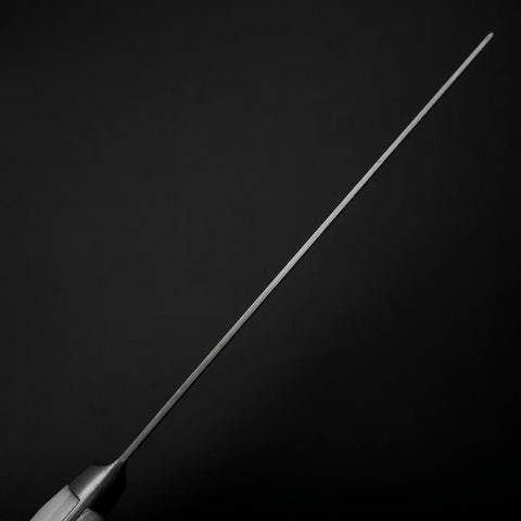 Nakiri VG-5 Tsuchime Western White Marble Handle 170mm-[Musashi]-[Japanese-Kitchen-Knives]