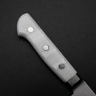 Nakiri VG-5 Tsuchime Western White Marble Handle 170mm-[Musashi]-[Japanese-Kitchen-Knives]