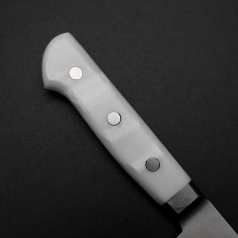 Nakiri VG-5 Tsuchime Western White Marble Handle 170mm-[Musashi]-[Japanese-Kitchen-Knives]