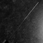 Nakiri White Steel #2 Kurouchi Buffalo Bubinga Handle 165mm-[Musashi]-[Japanese-Kitchen-Knives]