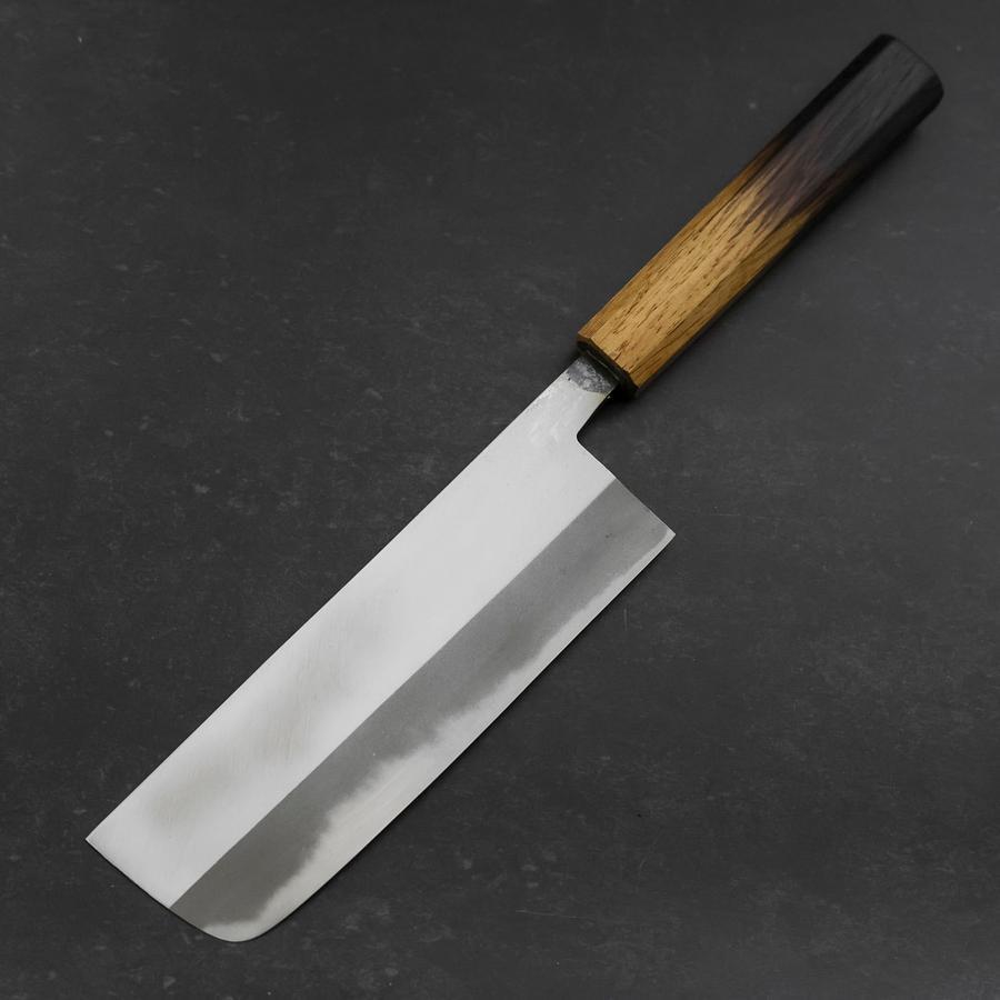 나키리 화이트 스틸 #1 광택 블랙 이시메 우루시 핸들 165mm – MUSASHI