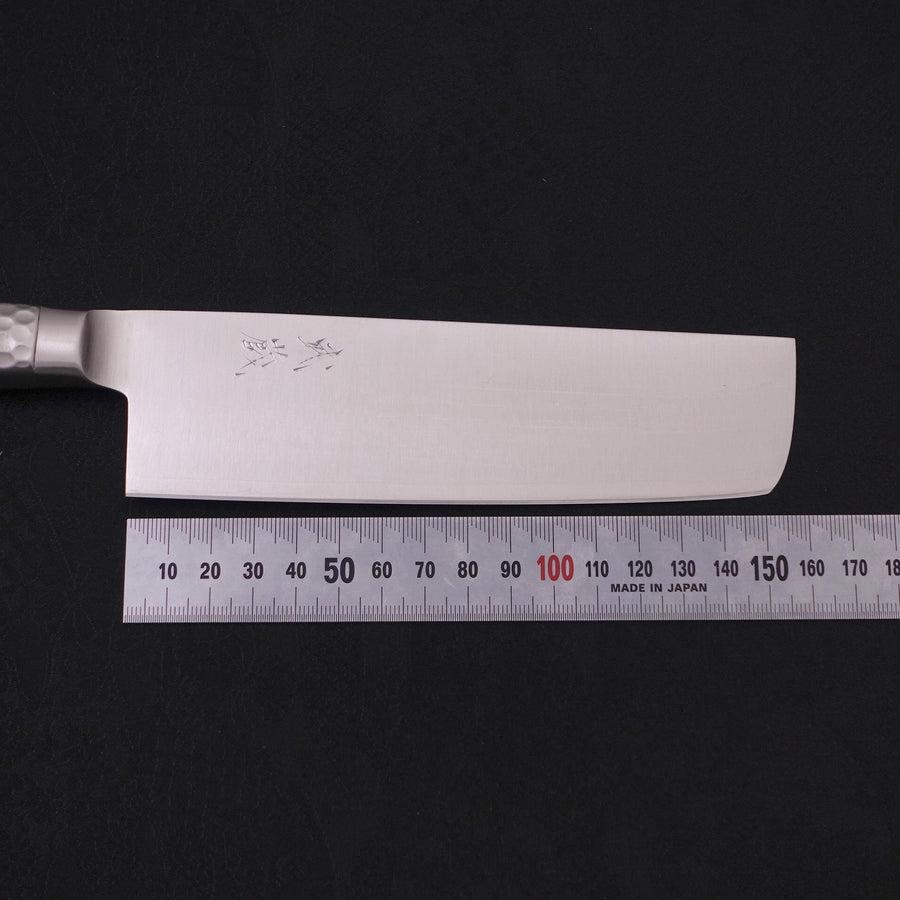 Nakiri knife VG-5 Polished Western Handle 160mm-VG-5-Polished-Western Handle-[Musashi]-[Japanese-Kitchen-Knives]