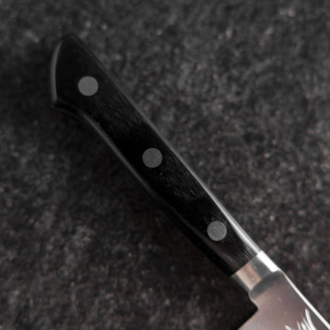 Paring VG-10 Polished Western Black Handle 80mm (3.1”)-[Musashi]-[Japanese-Kitchen-Knives]
