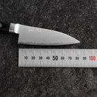 Paring VG-10 Polished Western Black Handle 80mm (3.1”)-[Musashi]-[Japanese-Kitchen-Knives]