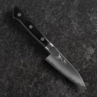 Paring VG-10 Polished Western Black Handle 80mm (3.1”)-[Musashi]-[Japanese-Kitchen-Knives]
