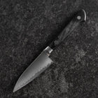 Paring VG-10 Polished Western Black Handle 80mm-[Musashi]-[Japanese-Kitchen-Knives]