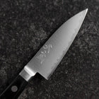 Paring VG-10 Polished Western Black Handle 80mm-[Musashi]-[Japanese-Kitchen-Knives]