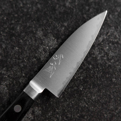 Paring VG-10 Polished Western Black Handle 80mm-[Musashi]-[Japanese-Kitchen-Knives]