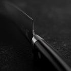 Paring VG-10 Polished Western Black Handle 80mm-[Musashi]-[Japanese-Kitchen-Knives]