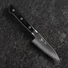 Paring VG-10 Polished Western Black Handle 80mm-[Musashi]-[Japanese-Kitchen-Knives]