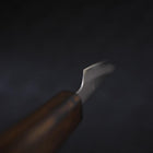 Paring White Steel #1 Polished Sumi Urushi Handle 80mm (3.1”)-[Musashi]-[Japanese-Kitchen-Knives]