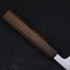 Paring White Steel #1 Polished Sumi Urushi Handle 80mm (3.1”)-[Musashi]-[Japanese-Kitchen-Knives]