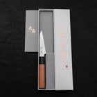 Peeling Knife VG-10 Damascus Cherry Handle 90mm (3.5”)-[Musashi]-[Japanese-Kitchen-Knives]