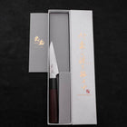 Peeling Knife VG-10 Damascus Shitan Handle 90mm (3.5”)-[Musashi]-[Japanese-Kitchen-Knives]
