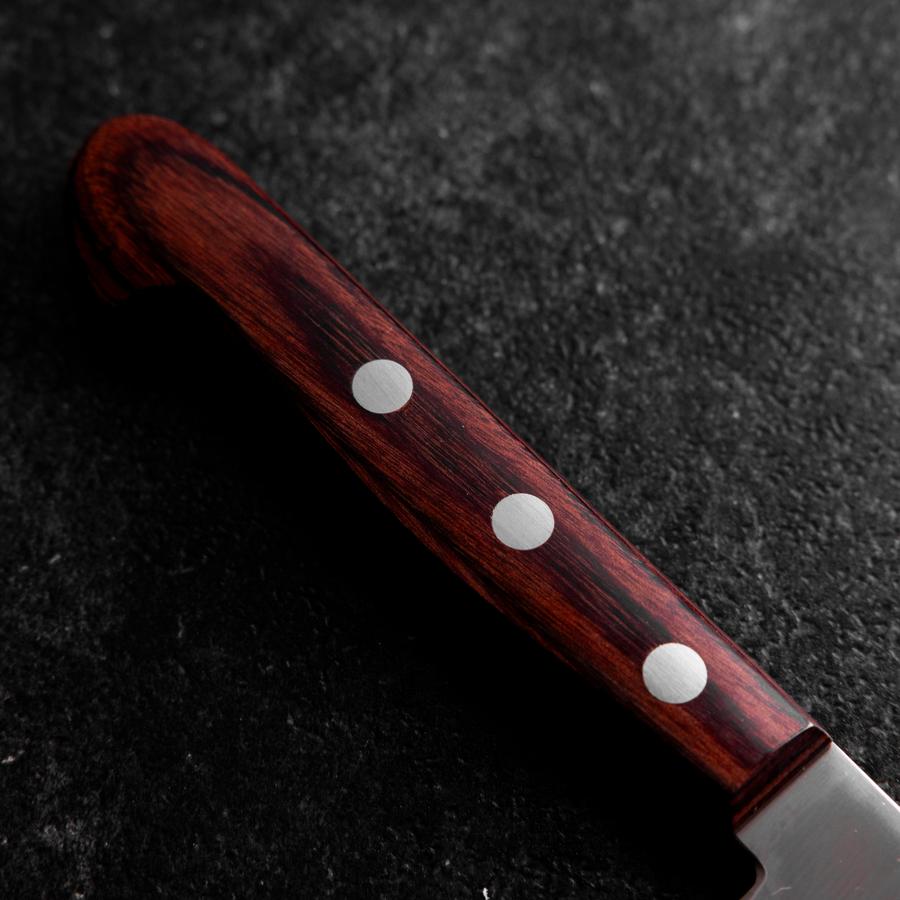 Petty 440C Polished Western Handle 130mm (5.1”)-[Musashi]-[Japanese-Kitchen-Knives]