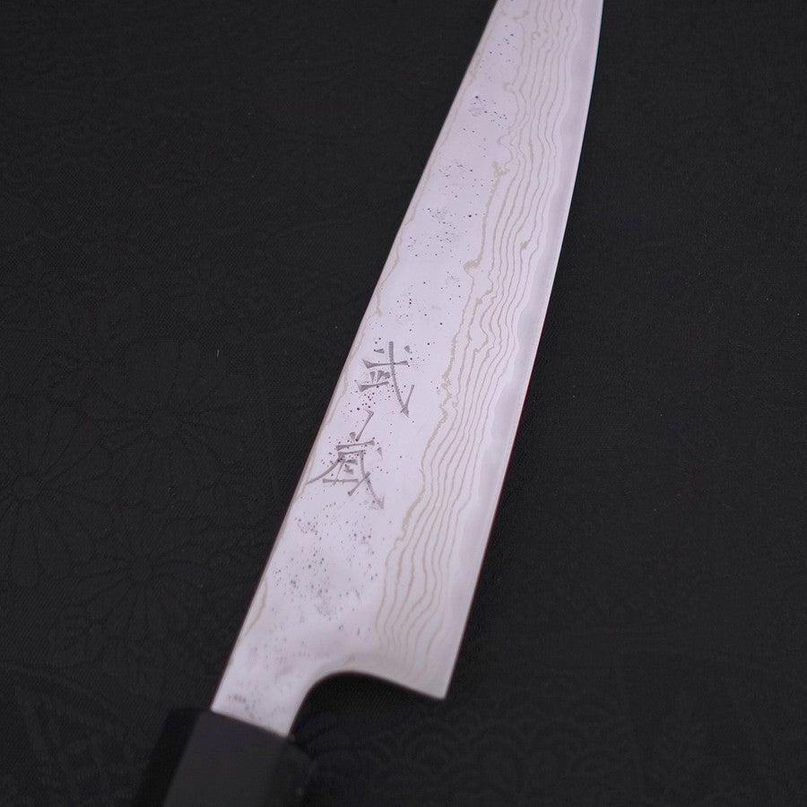 Petty AUS-10 Nashiji Damascus Buffalo Magnolia Handle 135mm (5.3