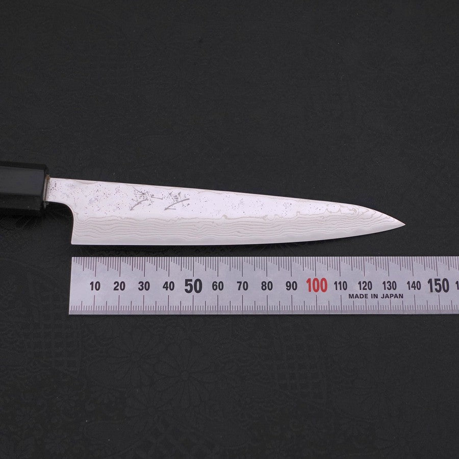 【Nashiページ】 Petty AUS-10 Nashiji Damascus Buffalo Magnolia Handle 135mm (5.3