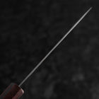 Petty AUS-10 Nashiji Damascus Wenge Handle 135mm-[Musashi]-[Japanese-Kitchen-Knives]