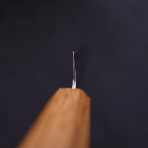 Petty AUS-10 Nashiji Damascus Yaki-Urushi Handle 135mm (5.3”)-[Musashi]-[Japanese-Kitchen-Knives]