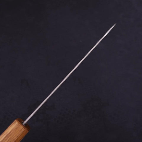 Petty AUS-10 Nashiji Damascus Yaki-Urushi Handle 135mm (5.3”)-[Musashi]-[Japanese-Kitchen-Knives]