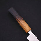 Petty AUS-10 Nashiji Damascus Yaki-Urushi Handle 135mm (5.3”)-[Musashi]-[Japanese-Kitchen-Knives]