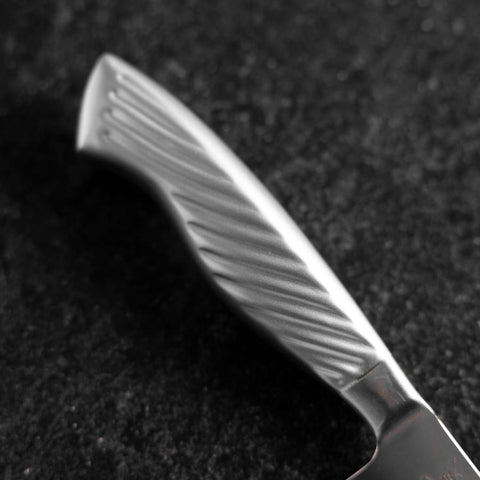 Petty AUS-10 Polished All-Stainless Handle 150mm (5.9”)-[Musashi]-[Japanese-Kitchen-Knives]