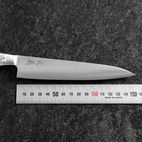 Petty AUS-10 Polished All-Stainless Handle 150mm (5.9”)-[Musashi]-[Japanese-Kitchen-Knives]