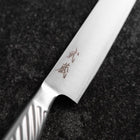 Petty AUS-10 Polished All-Stainless Handle 150mm-[Musashi]-[Japanese-Kitchen-Knives]