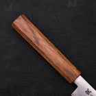Petty AUS-10 Polished Oak Handle 150mm (5.9”)-[Musashi]-[Japanese-Kitchen-Knives]