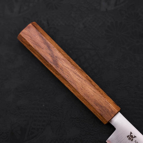 Petty AUS-10 Polished Oak Handle 150mm (5.9”)-[Musashi]-[Japanese-Kitchen-Knives]