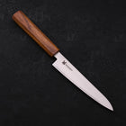 Petty AUS-10 Polished Oak Handle 150mm (5.9”)-[Musashi]-[Japanese-Kitchen-Knives]
