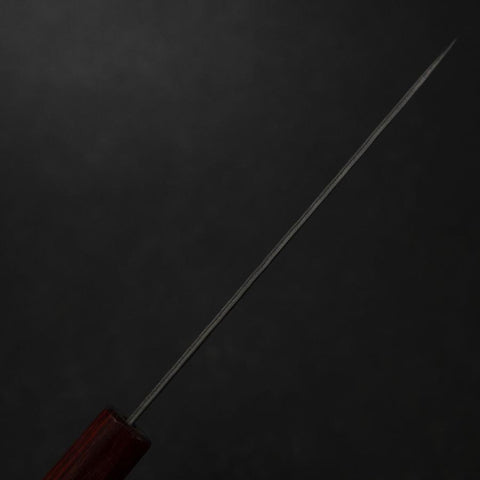 Petty AUS-10 Tsuchime Walnut Handle 135mm-[Musashi]-[Japanese-Kitchen-Knives]