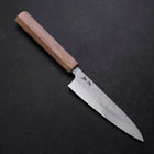 Petty AUS-8 Nashiji Olive Handle 120mm (4.7”)-[Musashi]-[Japanese-Kitchen-Knives]