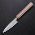 Petty AUS-8 Nashiji Olive Handle 90mm (3.5”)-[Musashi]-[Japanese-Kitchen-Knives]