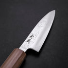 Petty AUS-8 Nashiji Olive Handle 90mm (3.5”)-[Musashi]-[Japanese-Kitchen-Knives]