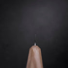 Petty AUS-8 Nashiji Olive Handle 90mm (3.5”)-[Musashi]-[Japanese-Kitchen-Knives]