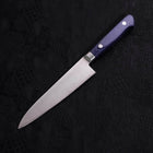 Petty AUS-8 Polished Western-Blue Handle 130mm (5.1”)-[Musashi]-[Japanese-Kitchen-Knives]