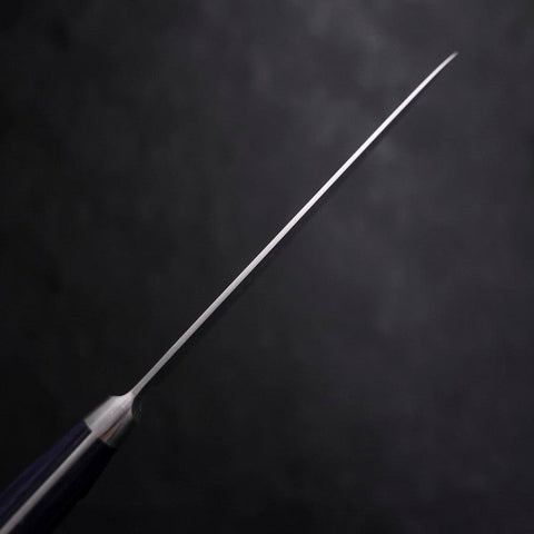 Petty AUS-8 Polished Western-Blue Handle 130mm (5.1”)-[Musashi]-[Japanese-Kitchen-Knives]
