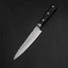 Petty AUS-8 Tsuchime Western Black Handle 135mm (5.3”)-[Musashi]-[Japanese-Kitchen-Knives]